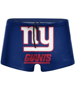 Men's Boxer Swimwear New York Giants Panties Surfing Shorts Swimming Trunks - New York Giants - C819D853YHZ $27.89-Briefs