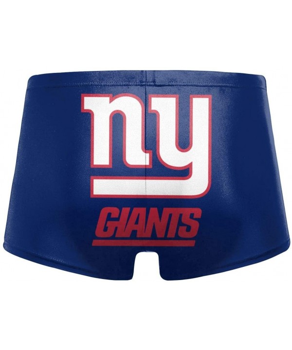 Men's Boxer Swimwear New York Giants Panties Surfing Shorts Swimming Trunks - New York Giants - C819D853YHZ $27.89-Briefs