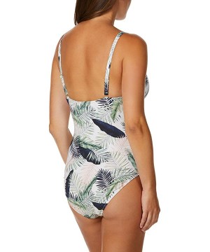 Women's Kata Beach Gemini Push Up Underwire One Piece Swimsuit - White - CZ18M5L8YH0 $35.64-One-Pieces