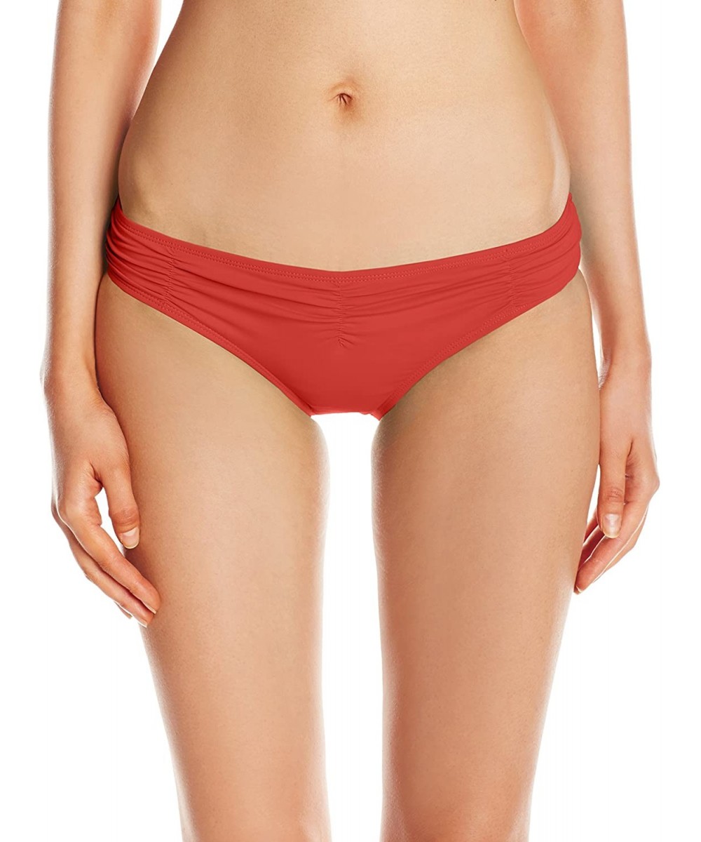 Women's Hipster Bikini Bottom Swimsuit - So Soft Sienna - CS12OBDQVD4 $23.43-Bottoms