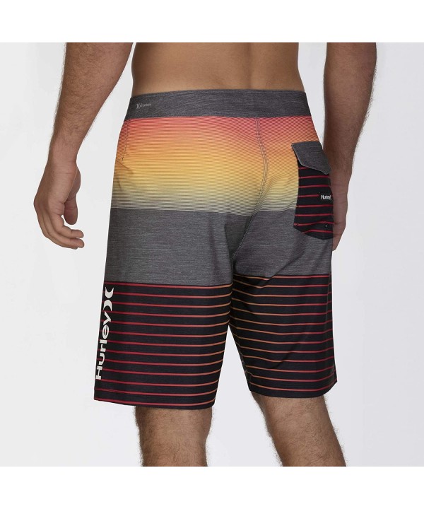 Men's Phantom Backyards 20" inch Swim Short Boardshort - Dark Smoke Grey - CN18AQOSKQM $30.62-Board Shorts