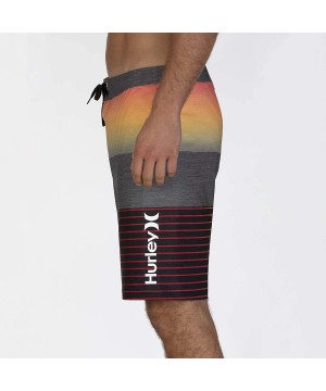 Men's Phantom Backyards 20" inch Swim Short Boardshort - Dark Smoke Grey - CN18AQOSKQM $30.62-Board Shorts