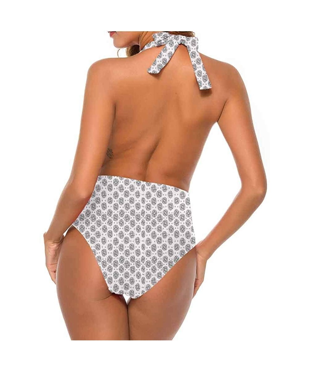 Women Bandage Bikini Set Ornate Seasonal Motifs Great on All Body Types - Multi 03 - CS19CAO8SRU $37.35-Cover-Ups