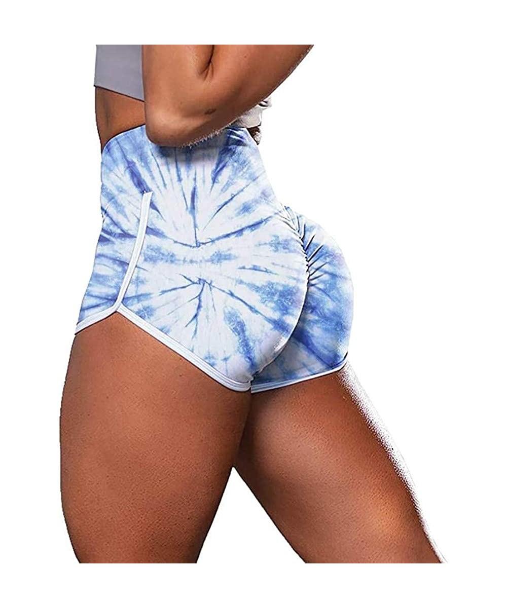 Yoga Shorts for Women High Waist-High Waisted Camo Yoga Shorts Sports Gym Ruched Butt Lifting Workout Running Hot Leggings - ...