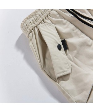 Men's Tooling Pants-Men's Summer Fashion Beach Pants and Shorts Comfortable Short - Beige - C218TT6XA8T $24.50-Board Shorts