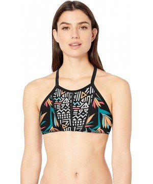 Bikini Top Swimsuit - Hang Loose Black - C218HW8L42S $39.34-Sets