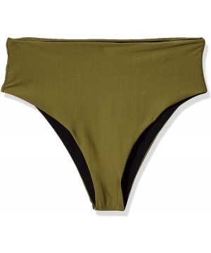 Women's Olive You Hi Waist Pant - Olive - CS1944QER5R $36.70-Bottoms