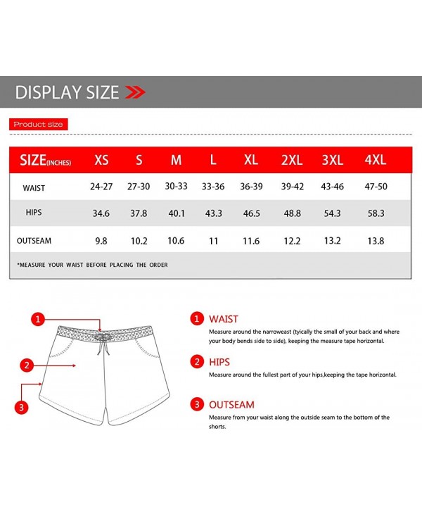 Women's Casual Swim Trunks Quick Dry Fashion Print Boardshort Beach Shorts - Elephant - CG194HGMH00 $28.04-Board Shorts