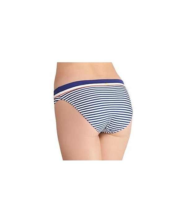 Lucille Classic Pant - Navy Stripe - CG11M3DQGHF $15.58-Bottoms