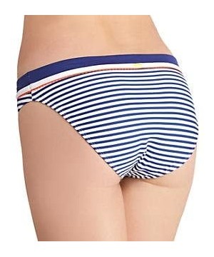 Lucille Classic Pant - Navy Stripe - CG11M3DQGHF $15.58-Bottoms