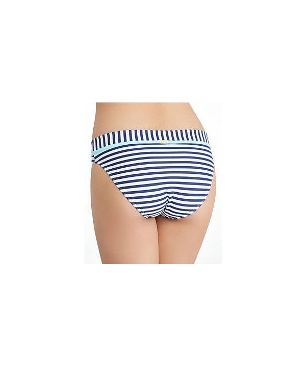 Lucille Classic Pant - Navy Stripe - CG11M3DQGHF $15.58-Bottoms