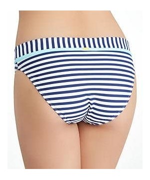 Lucille Classic Pant - Navy Stripe - CG11M3DQGHF $15.58-Bottoms