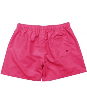 Swim Trunks Short for Boy- Men Beach Swim Shorts Casual Sport Shorts Elastic Waist Drawstring Shorts with 3 Pocket - Hot Pink...