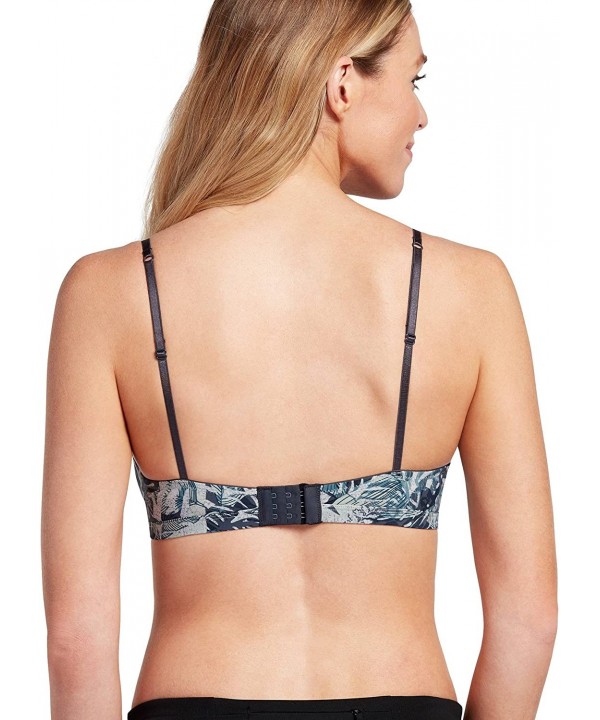 Women's Activewear Wonder Edge Invisible Bralette - Blue Tropical - CX18DL670TM $29.79-Tops