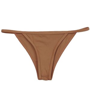 Women's Swimwear Bikini String Bottom - Rose Dawn - CG18QWAAL82 $20.84-Bottoms