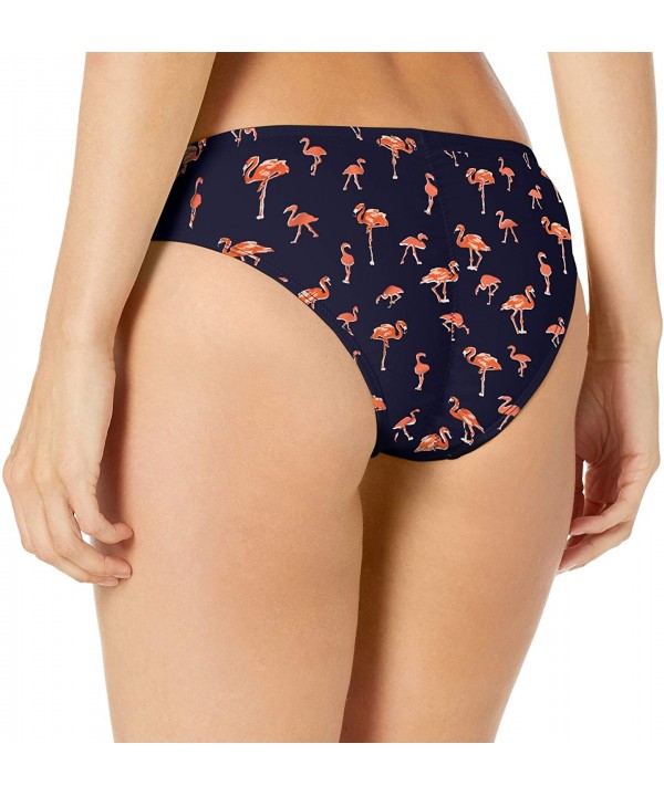 Women's Tie Side Bottom - Navy - CI18ZGG6OUO $6.90-Tankinis