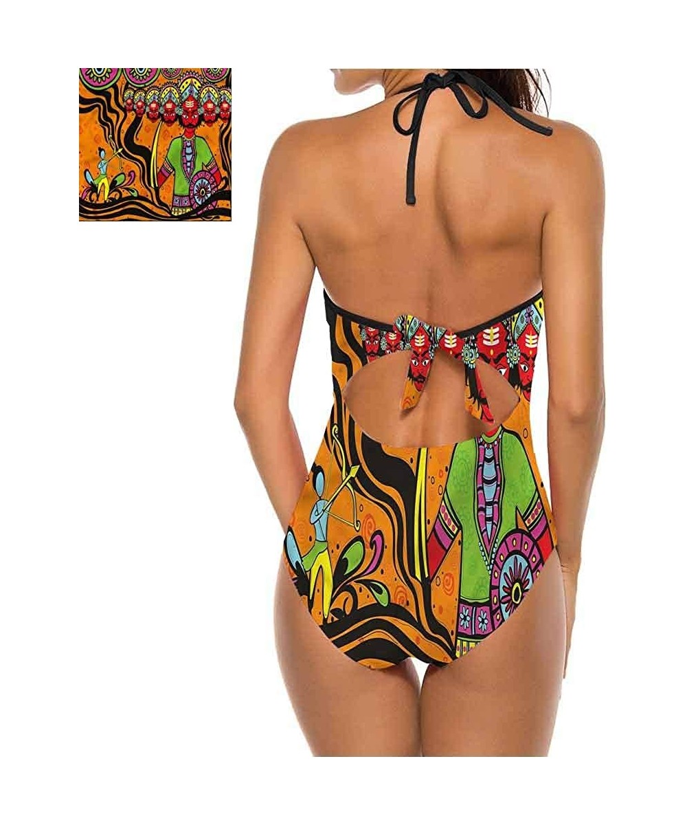 Beach Swimwear Bathing Suit Hippie Ombre Boho Fits All Different Body Types - Multi 06 - CE190WUQ0GO $40.13-Bottoms