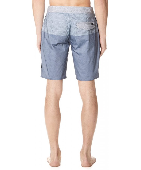 Men's Gothard 19" Trunk - Blue Depths - C21899D7YL3 $40.51-Board Shorts