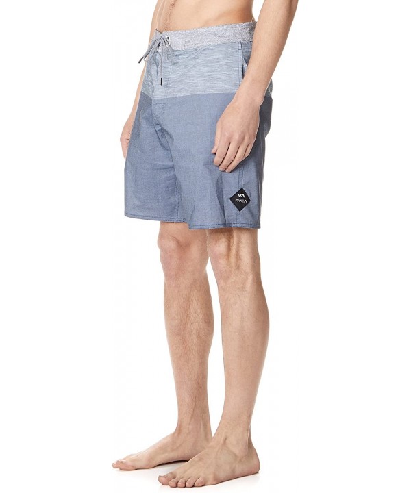 Men's Gothard 19" Trunk - Blue Depths - C21899D7YL3 $40.51-Board Shorts