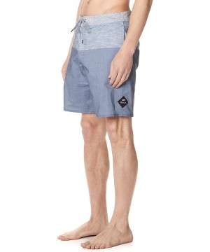 Men's Gothard 19" Trunk - Blue Depths - C21899D7YL3 $40.51-Board Shorts