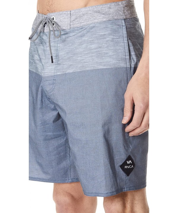 Men's Gothard 19" Trunk - Blue Depths - C21899D7YL3 $40.51-Board Shorts