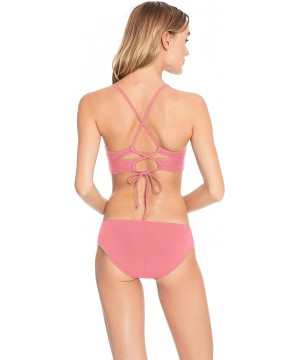 Women's Lily Sash Hipster Bikini Bottom - Pink Lemonade - C618N9YX9I7 $47.58-Bottoms