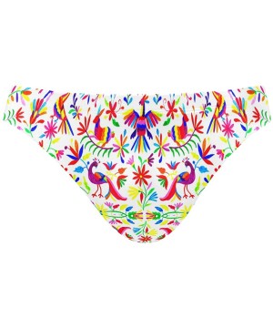 Mens Swim Bikini Briefs Pole Dance Swimwear Surf Shorts Trunks - Mexican Design Colorful Pigeons Pheasant - CE18X93H7I7 $19.5...