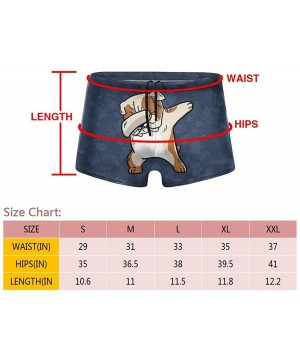 Mens Dabbing Pug Funny Swimsuits Quick Dry Boxer Shorts - Black - C818W8T55UO $23.33-Racing