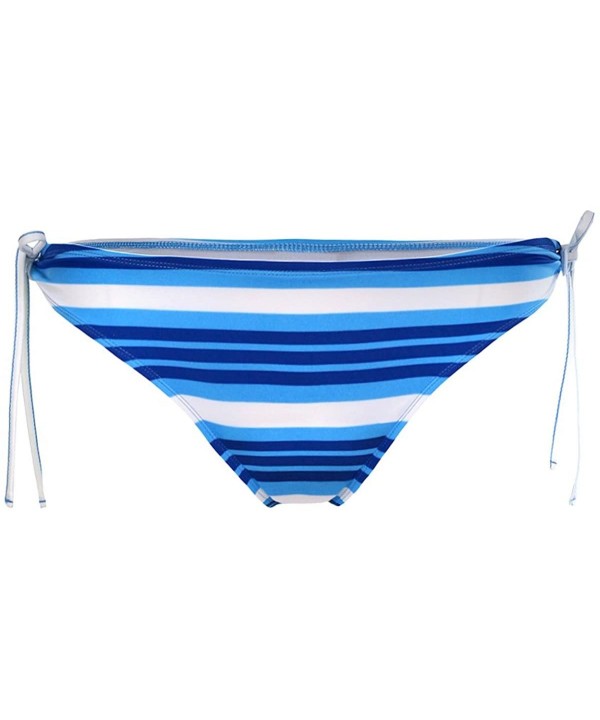 Womens Bikini Bottom - Baja Blue/Navy Blue - CW12ICYX5J5 $24.15-Bottoms