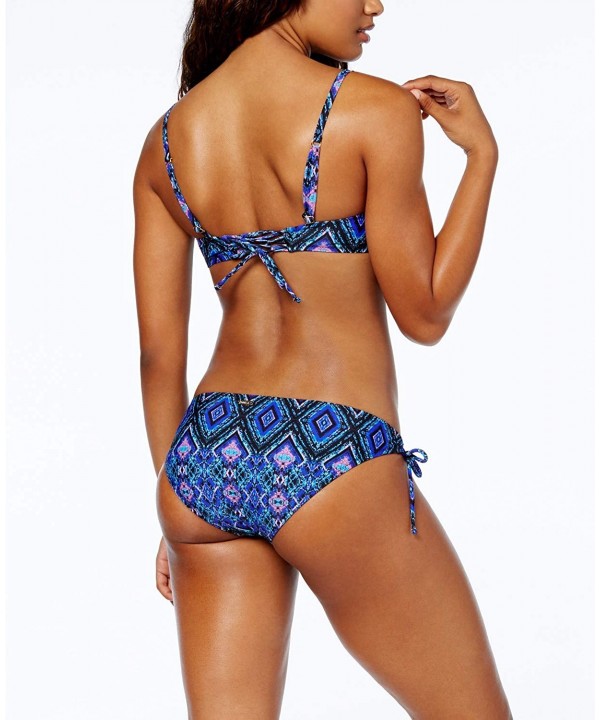 in Your Dreams Tribal Side-Tie Bikini Bottoms (Black- S) - C818RWG7U2S $15.90-Tankinis