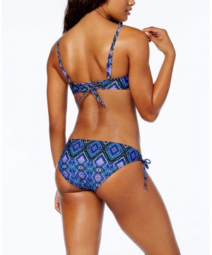 in Your Dreams Tribal Side-Tie Bikini Bottoms (Black- S) - C818RWG7U2S $15.90-Tankinis