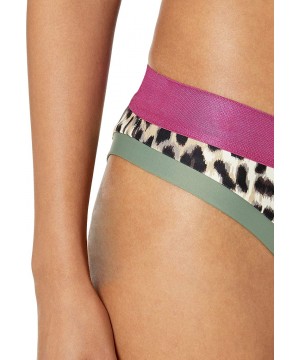 Women's Audrey Low Rise Bikini Bottom Swimsuit - Starlet Cheetah Print - CK18QC958WT $25.61-Bottoms