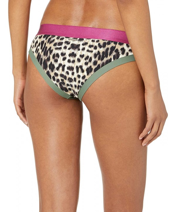 Women's Audrey Low Rise Bikini Bottom Swimsuit - Starlet Cheetah Print - CK18QC958WT $25.61-Bottoms