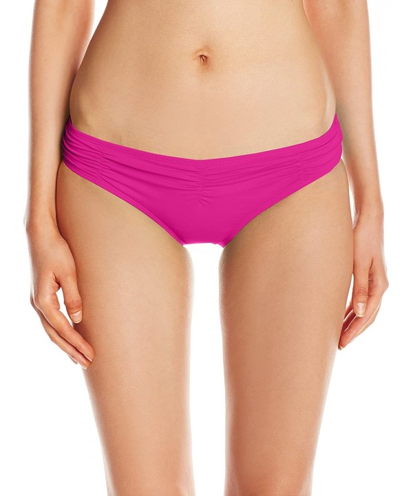 Women's Hipster Bikini Bottom Swimsuit - So Soft Magenta - CD12NSS14TA $28.74-Tankinis