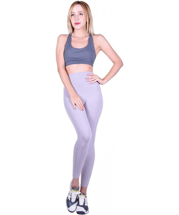 Women Beach Walk Plus Size UPF 50+ Long Pants Swim Rash Guard - Grey_hu - CE18RLLK02K $24.51-Rash Guards