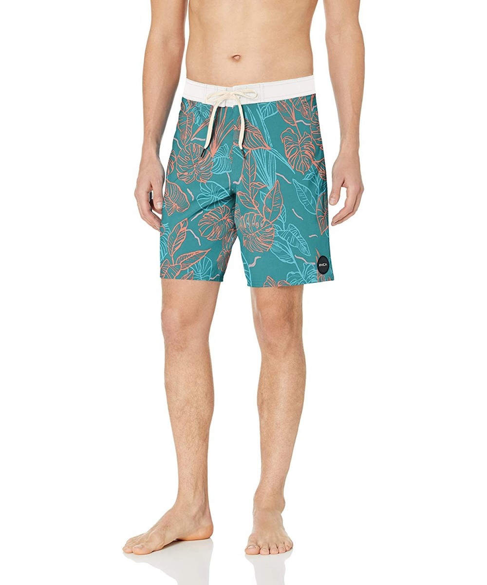 Men's Va Trunk - Blue - C818HAIL607 $26.83-Board Shorts