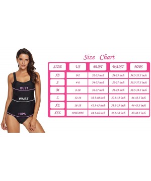 Women's Tankini Swimsuits- Athletic Two Piece Galaxy Swimwear - Stars - CE19DYZ4WOC $24.11-Rash Guards