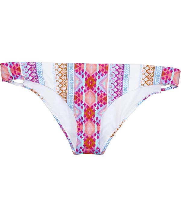 Mai Tai Printed Cheeky Fit Bikini Bottom - Multi Color - CN18OXZQN7Z $15.58-Bottoms