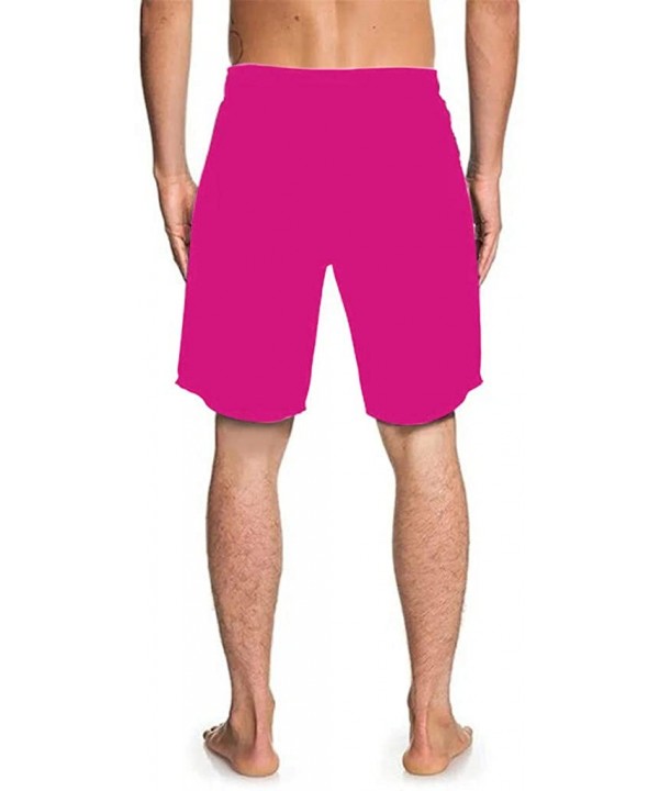 Drawstring Swimming Shorts for Men Printed Beach Fittness Short Pants - R-8 - CD19DNMLD5S $15.93-Board Shorts