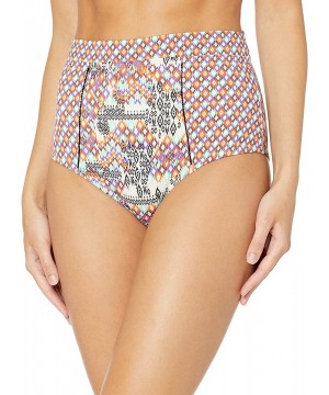 Women's Dahlia Medium Coverage Bikini Bottom - Multi - CJ18HTI93ZS $37.41-Sets