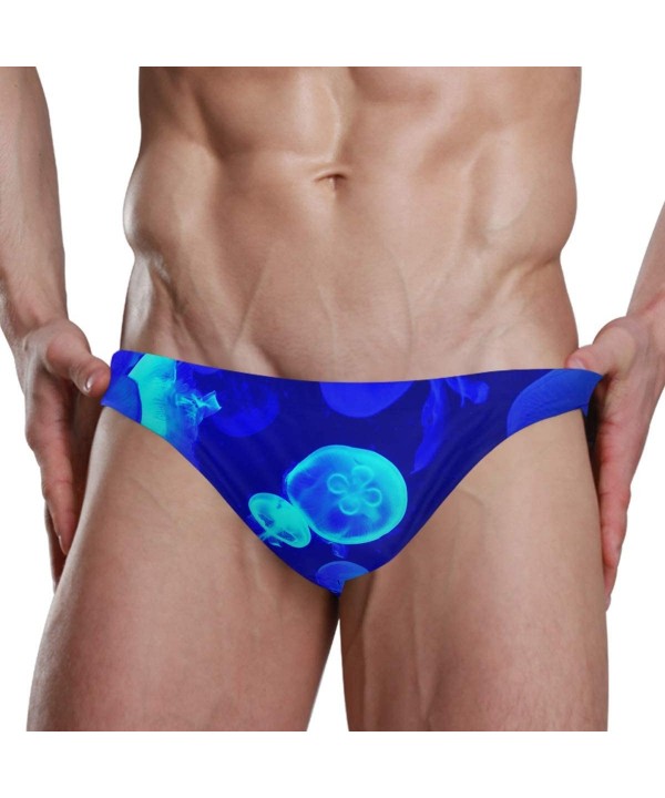 Men Swimsuit Blue Sky White Clouds Bikini Briefs Male Sexy Swimwear 2030540 - 2030535 - C218WGNL3Y8 $19.57-Briefs