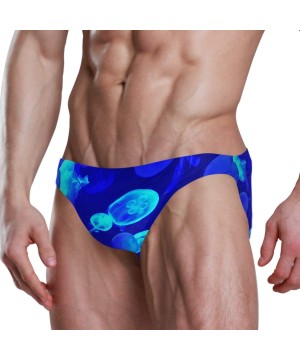 Men Swimsuit Blue Sky White Clouds Bikini Briefs Male Sexy Swimwear 2030540 - 2030535 - C218WGNL3Y8 $19.57-Briefs