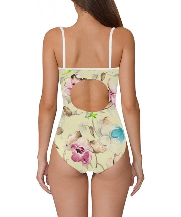 Unique Fashion Custom One Piece Swimsuit Swimwear Bathing Suit for Women Juniors (XS-3XL) - Multi 14 - CA18G23WDZR $22.41-One...