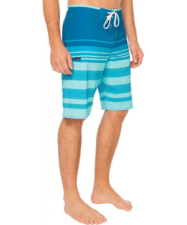 Men's Navigator High Performance Board Shorts - Royal Blue - CX17Y0G7KS3 $26.66-Board Shorts