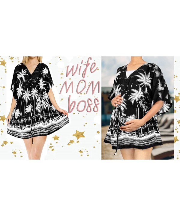 Bikini wear Swimsuit Beach Cardigan Coverup Women Dress Embroidery - Halloween Black_r618 - C412NUHBXNC $21.60-Cover-Ups