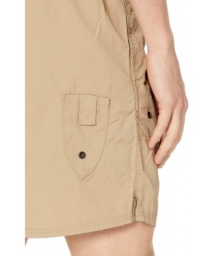 Men's Explorer Hybrid Swim Short - Khaki Moon - C2180Q4T9HQ $19.58-Trunks