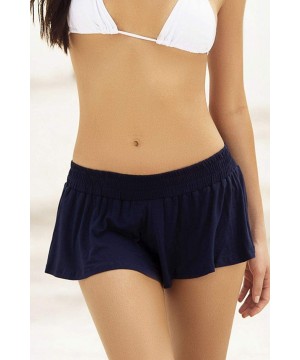 7907 Beach Shorts - Navy - CT18O7NW58T $14.90-Cover-Ups