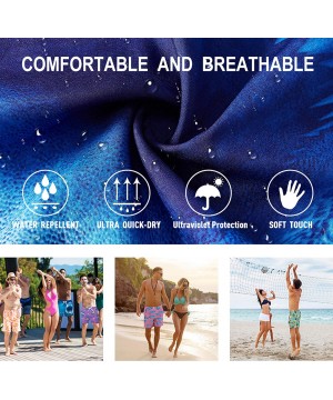 Mens Quick Dry 3D Printed Beach Trunks Board Shorts Casual Summer Swimwear Pants - CP18RNWWT6T $19.04-Board Shorts