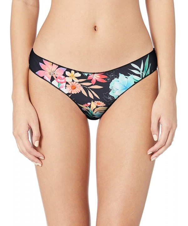 Women's Sundrenched Cheeky Pant - Black - CM18COYYKR9 $16.49-Bottoms