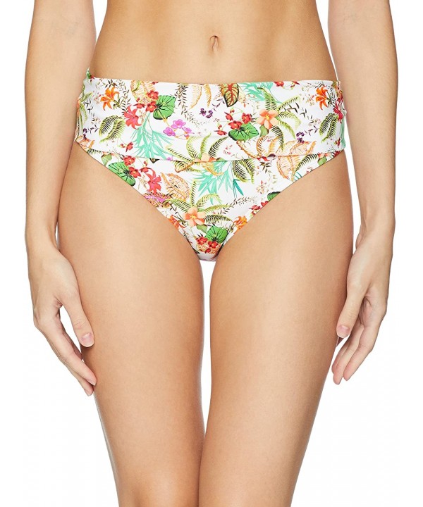 Women's Aloha Banded Bikini Bottom Swimsuit - Antigua - CG18C532XHC $50.73-Tankinis